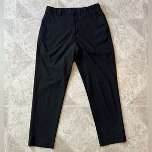 Uniqlo Black Dress Pants with Adjustable Waist